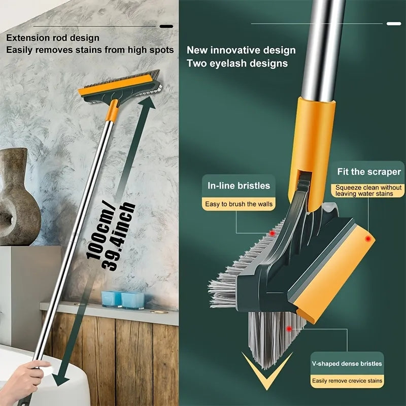 3in1 Scrubber Cleaning Wiper Brush