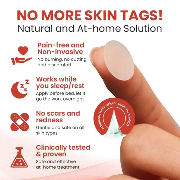 ( Buy 1 Get 1 Free ) Derma Smooth Skin Tag Removal Patch
